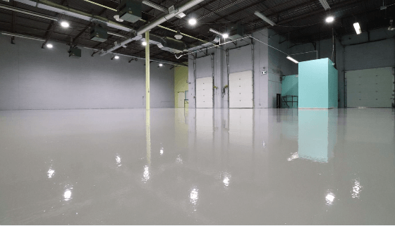 commercial gloss epoxy floor services